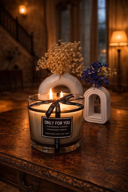 شمعه زجاج وسط (6-13)